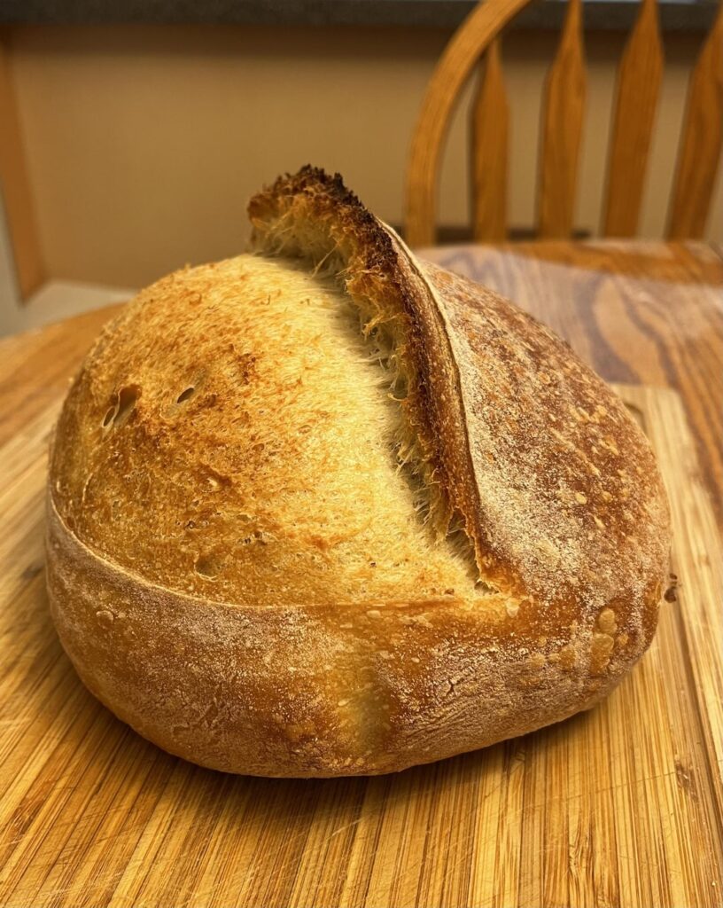 Crispy, light, chewy. She’s a beauty. Crispy, light, chewy. She’s a beauty.