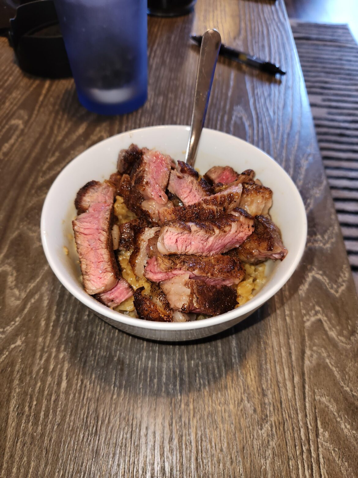 My guilty pleasure. Beef Ramen and Prime Ribeye.