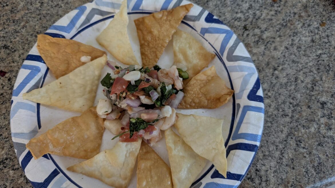 Ceviche recipe in comments