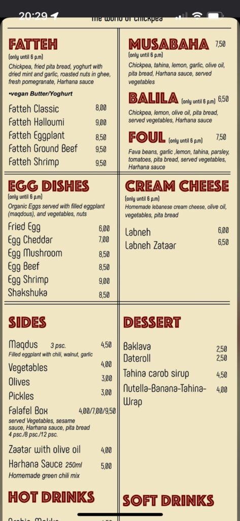 What are the lowest calorie options at this Lebanese place?