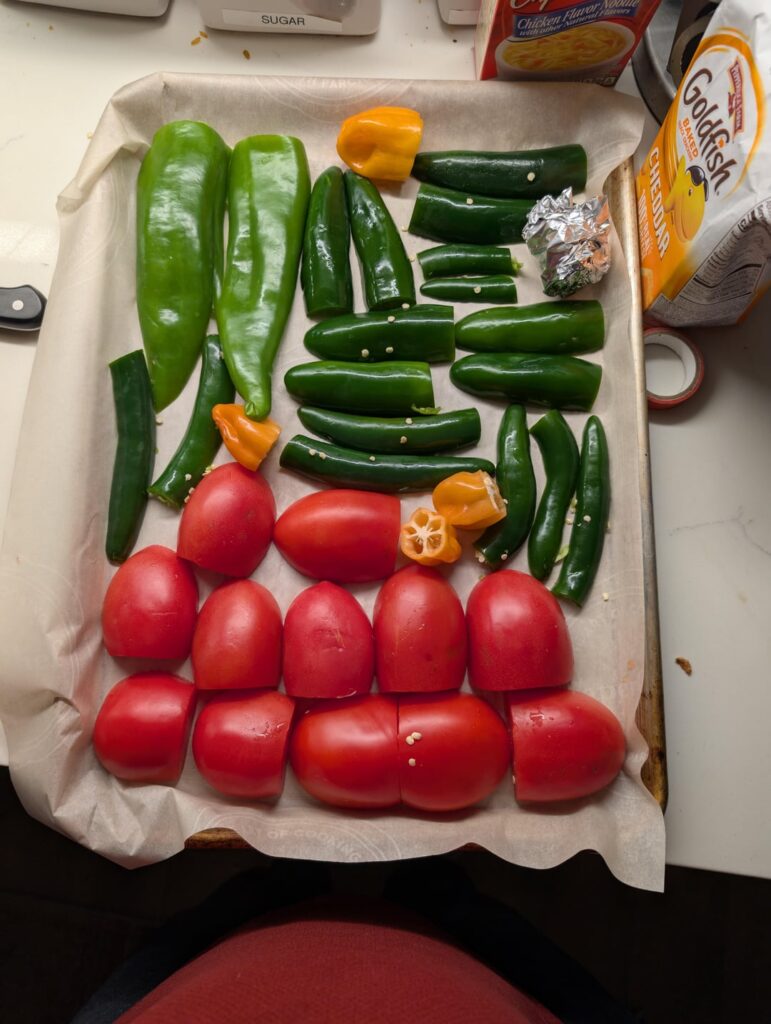 Weekly salsa for my house