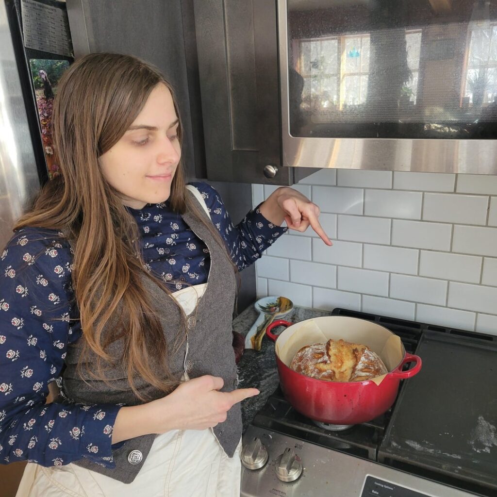 I MADE MY FIRST BREAD!!!