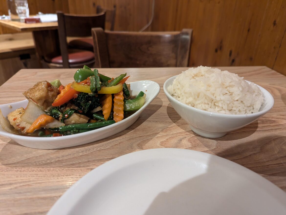 Tried thai food for the first time.