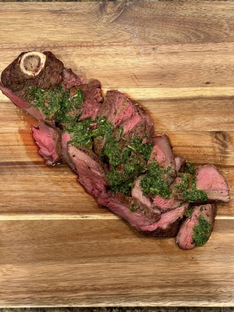 Smoked Venison Bone In Roast