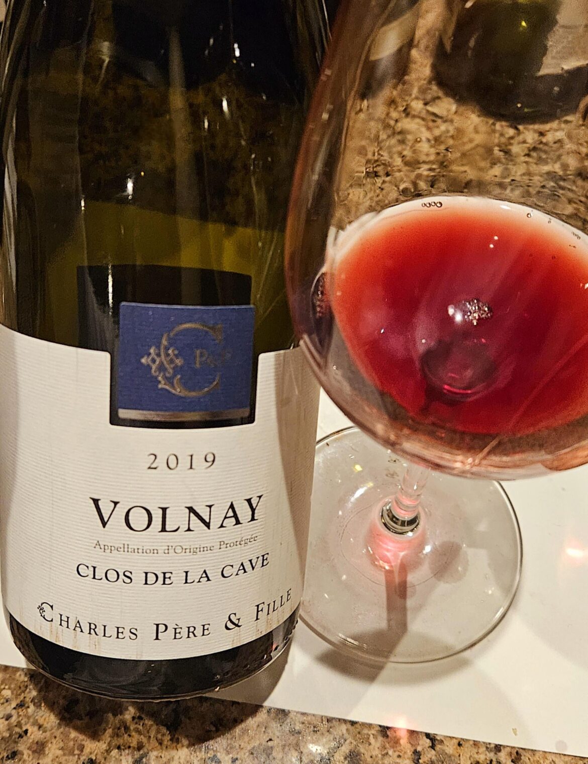 Charles Père & Fille Volnay Clos de la Cave 2019, Burgundy