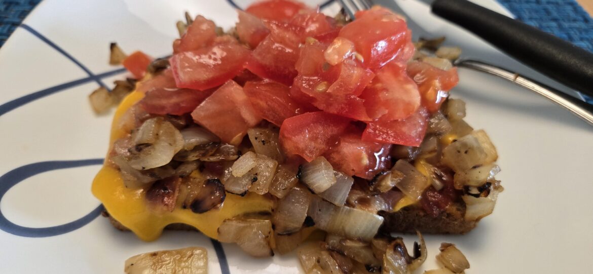 Open-face "Laura Special"