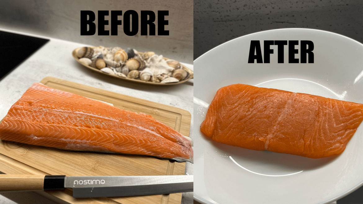 Frozen for 7 days, defrosted and ready for sushi? Let’s see if I’m not making sushi out of a mistake!