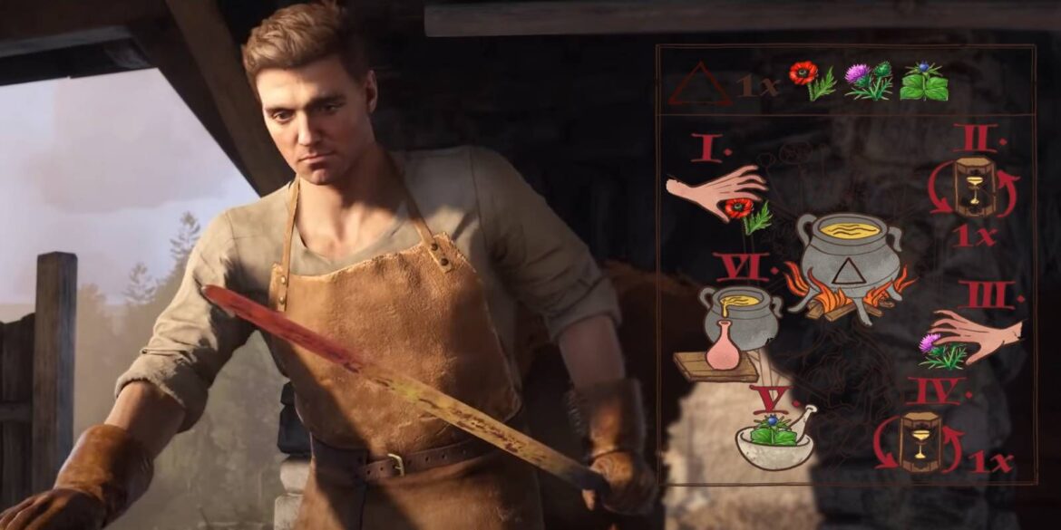 Kingdom Come: Deliverance 2 - All Alchemy & Blacksmithing Recipes
