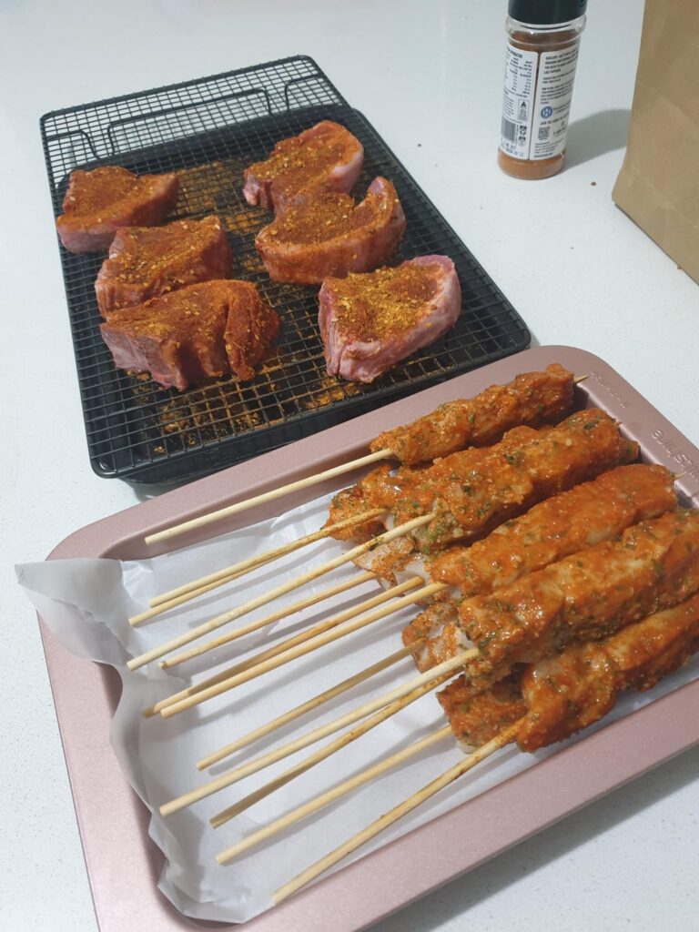 Thursday night weber, feeling alright.