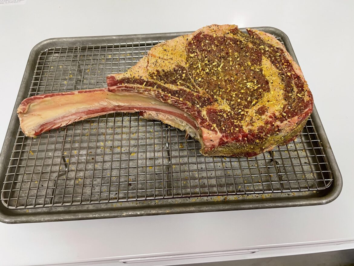 Doing first tomahawk sous vide tomorrow