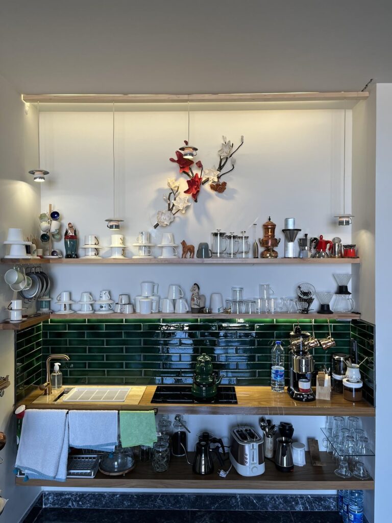 My coffee station in my office