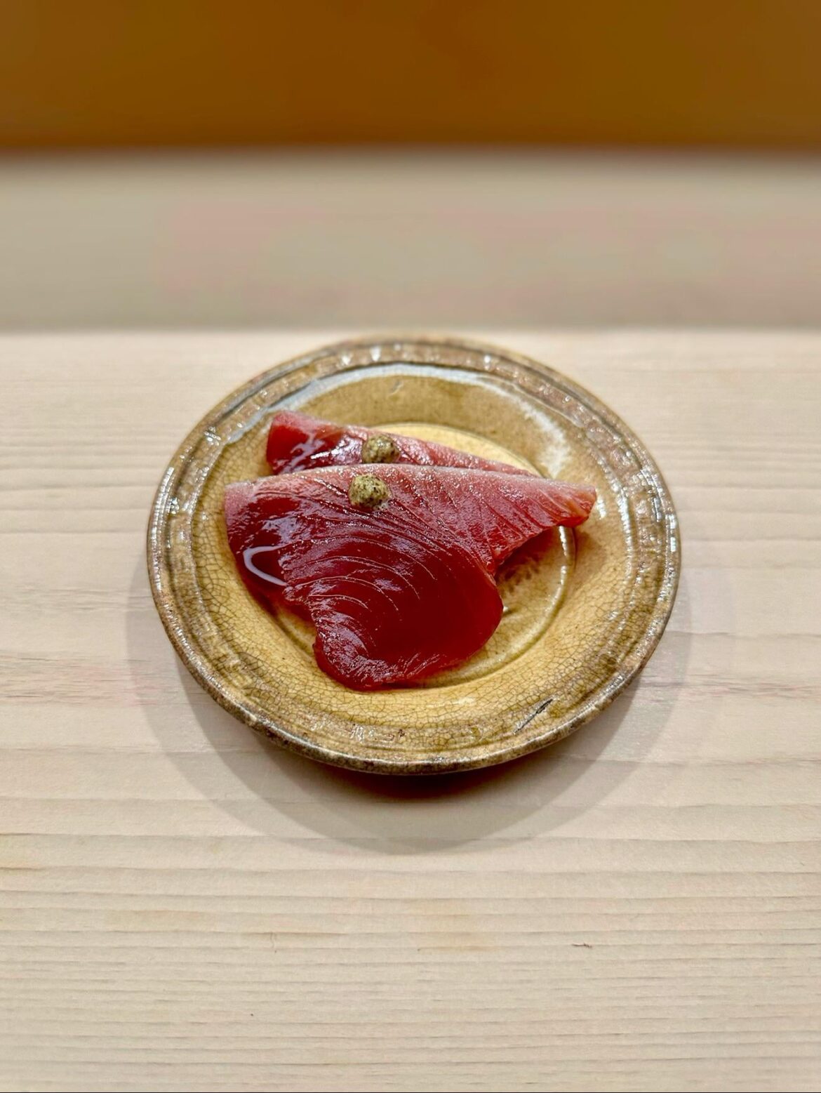 Marinated Katsuo at Sugita in Tokyo