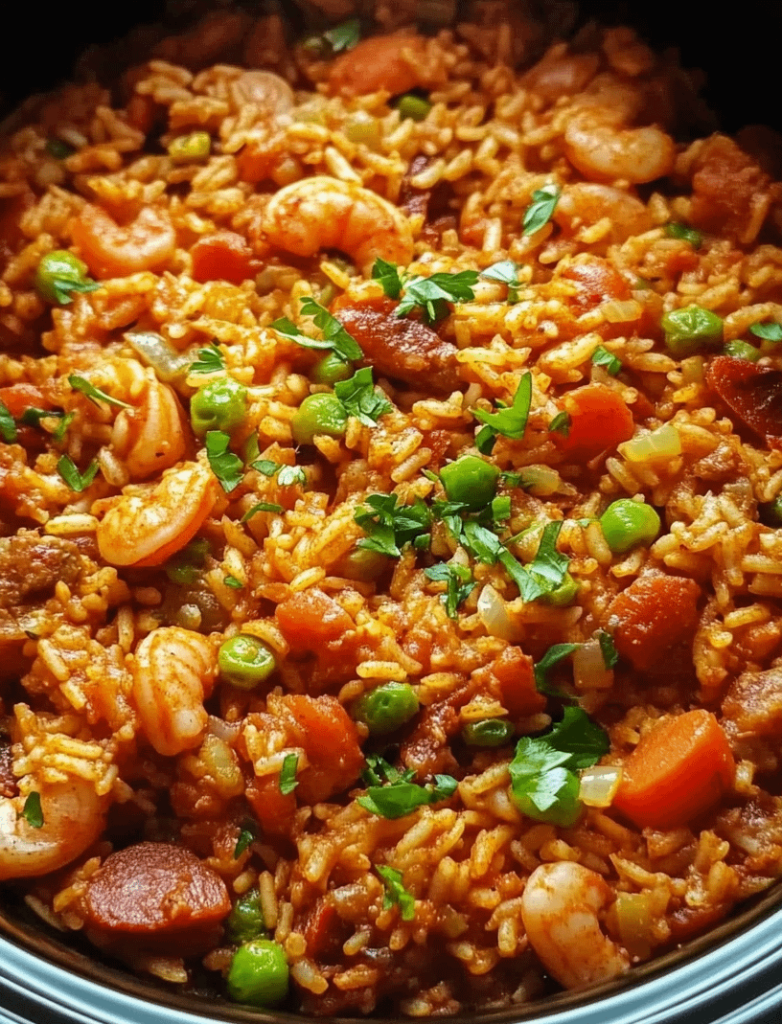 Forgotten Jambalaya Crockpot Recipe - Easy & Delicious
