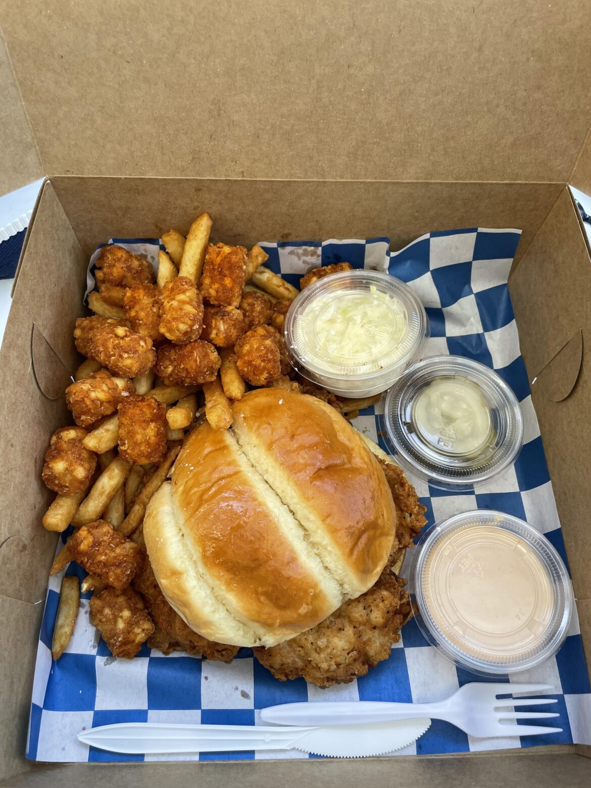 Berwyn Chicken Company chicken sandwich