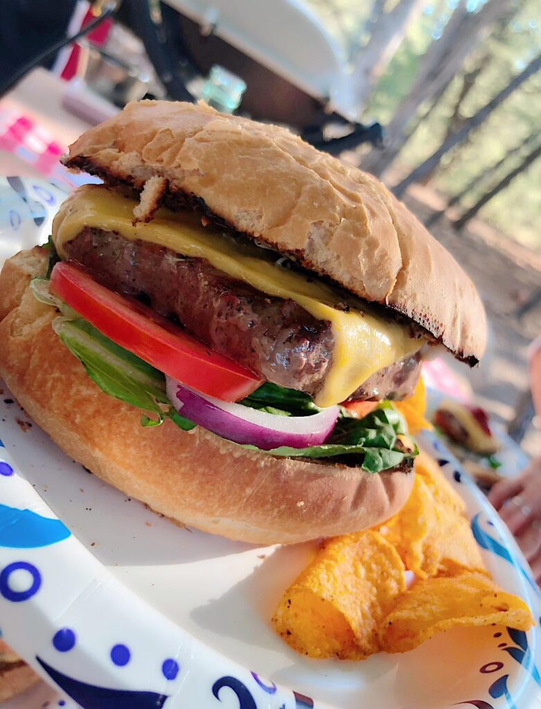 Camping Burger FTW