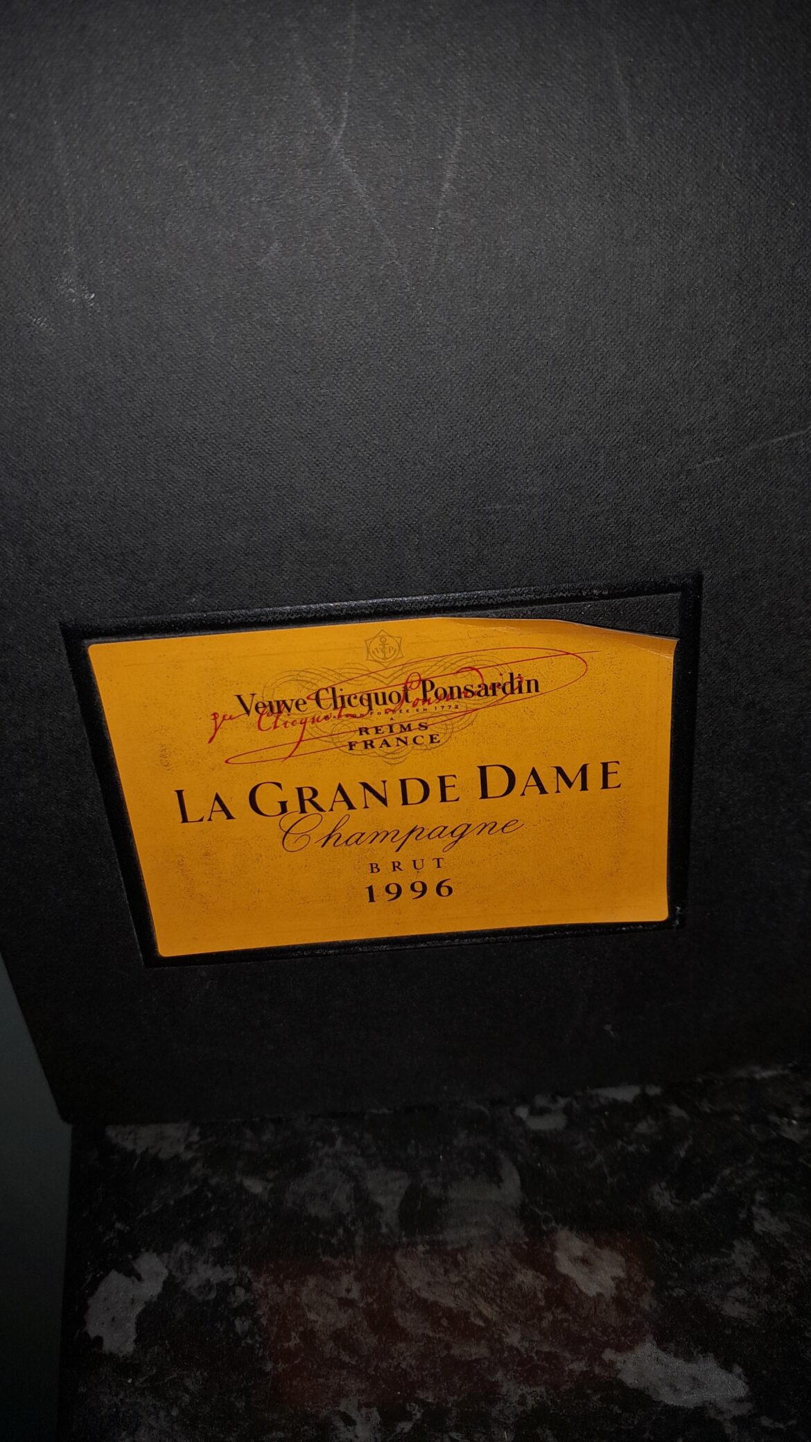 I have a bottle of 1996 Veuve Cliquot, gifted to me in 2009, unopened. Is it ruined by now?