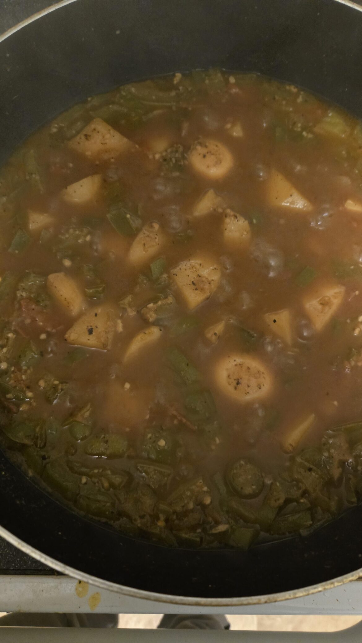 Accidentally made it too spicy for my family's taste buds.