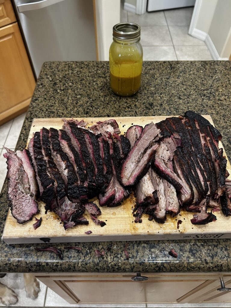 Was a beautiful day to smoke a brisket