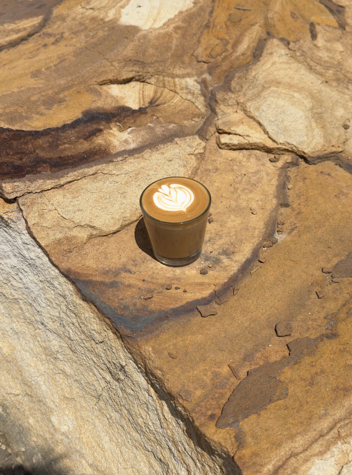 Cortado on the Rocks.