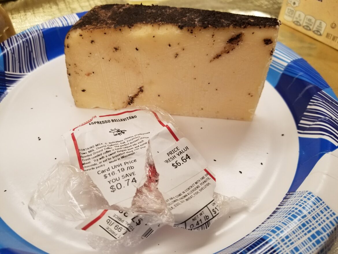 Anyone else tried Espresso Bellavitano? The flavors go very well together. I rate 8.5/10 cheese