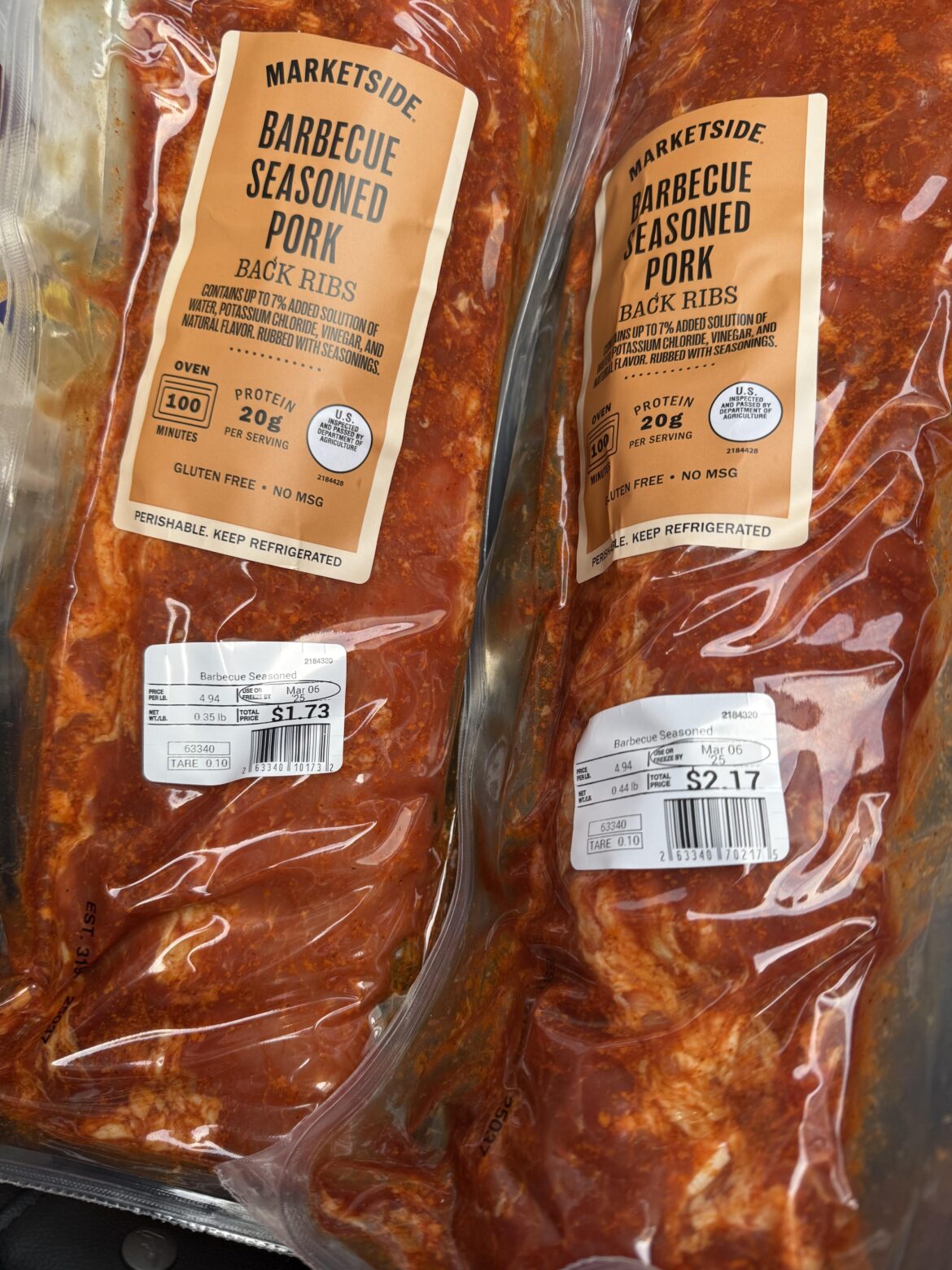 Found cheap meat. It’s good meat. Am happy. Am tired. Work make tired.