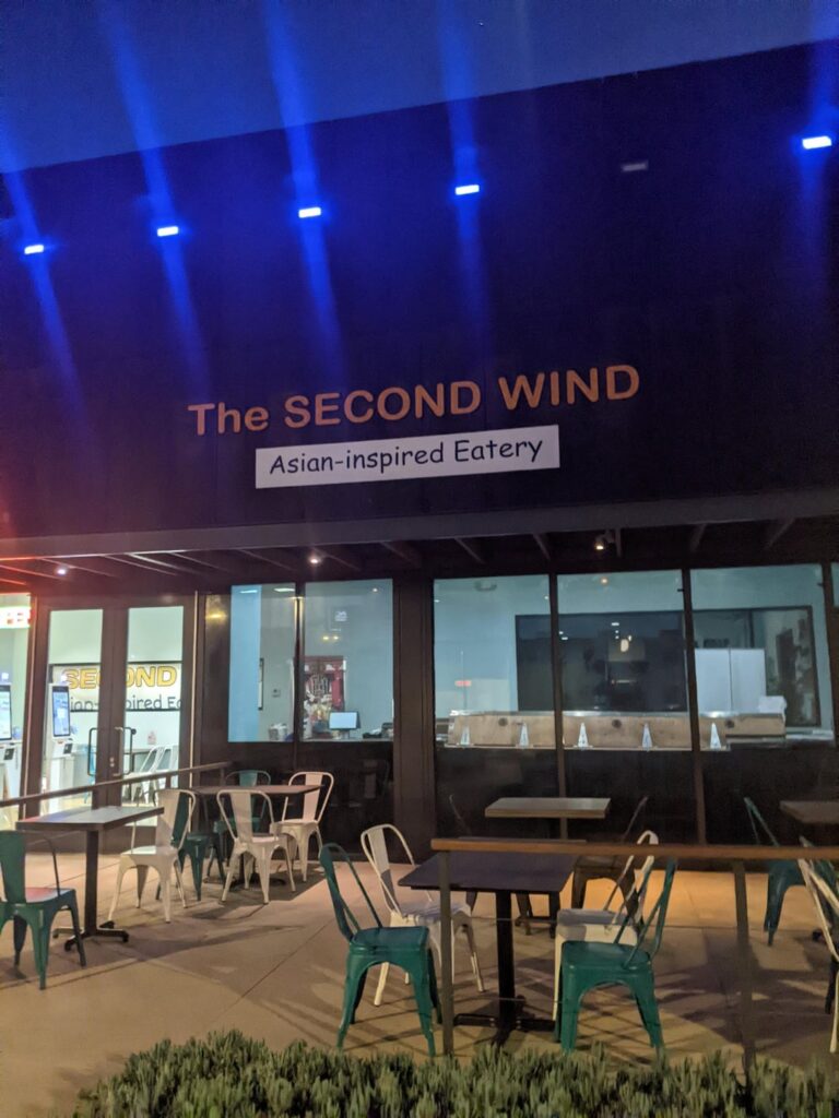 "The Second Wind: Asian-Inspired Eatery" in El Segundo