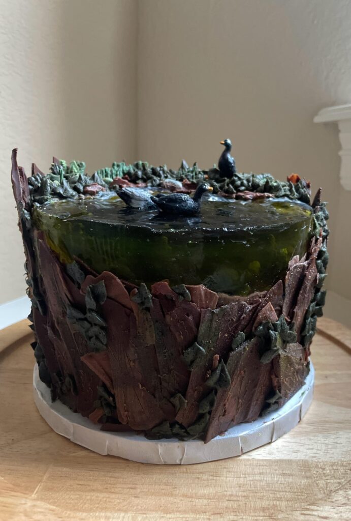 I (15) made my dad a birthday cake!