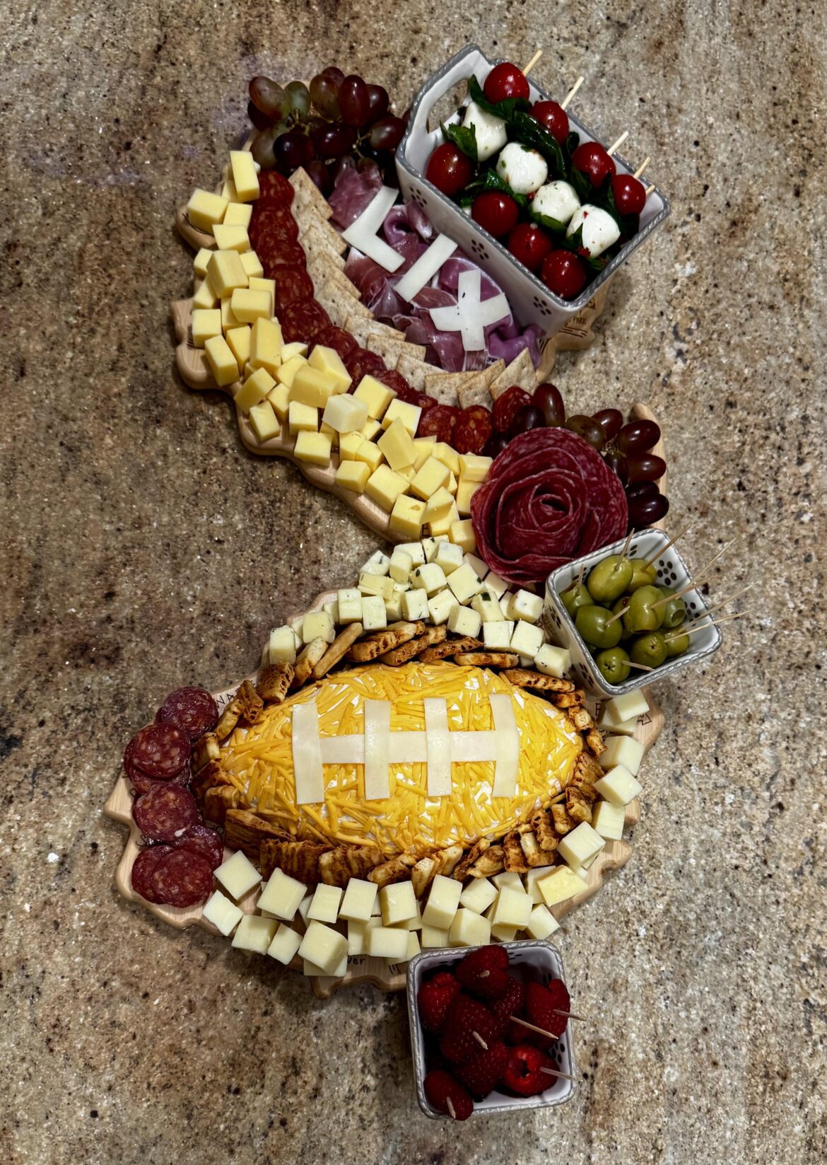 Super Bowl Charcuterie (Jersey Style😏)