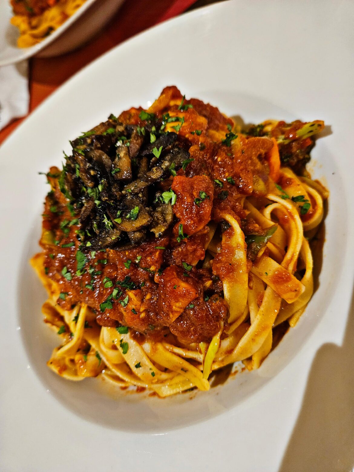 Chicken and Mushroom Marinara