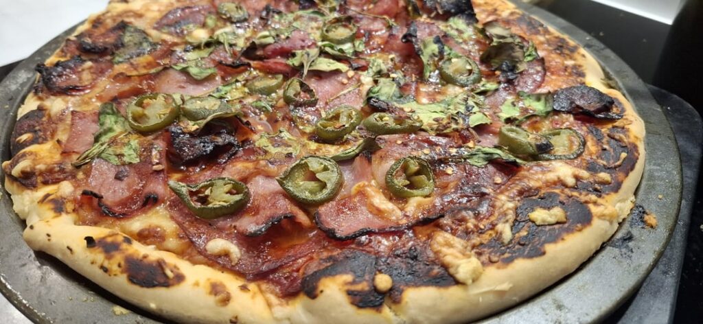 Pizza oven was stolen this week ontop of a crap week in general. Got a new one and made these absolutely awful pizzas. Go ahead tell me to go to jail