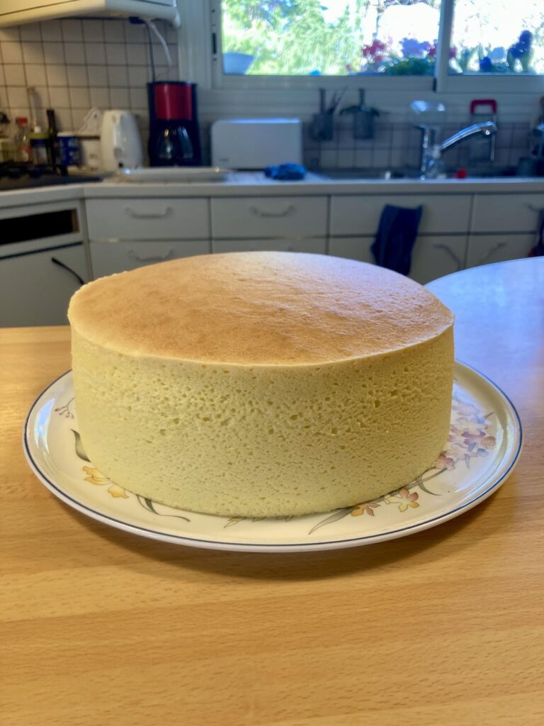 Japanese cheesecake
