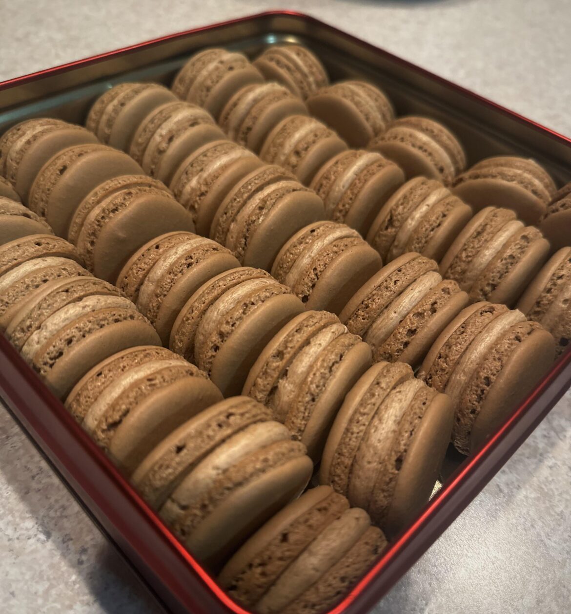 Coffee macarons!
