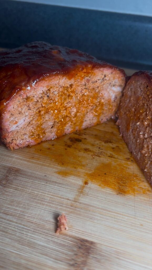 Smoked some meatloaf.