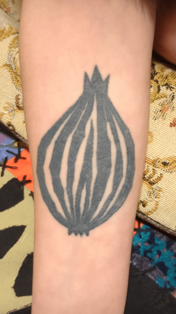 My GF has an onion tattoo :)