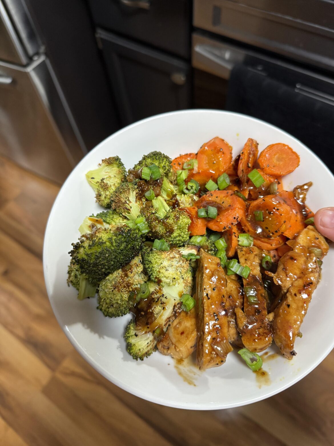 Spicy & Sweet Soy-Glazed Pork