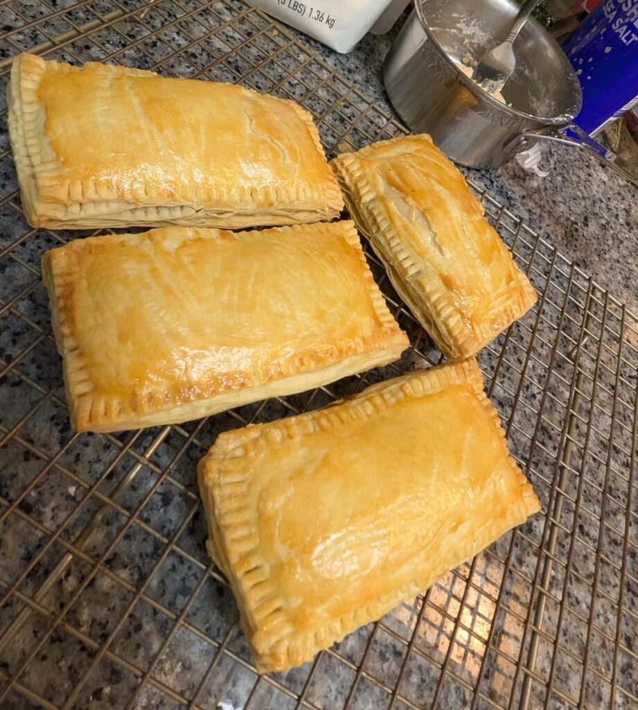 I made homemade strawberry "toaster strudel" so flaky, tender and delicious.