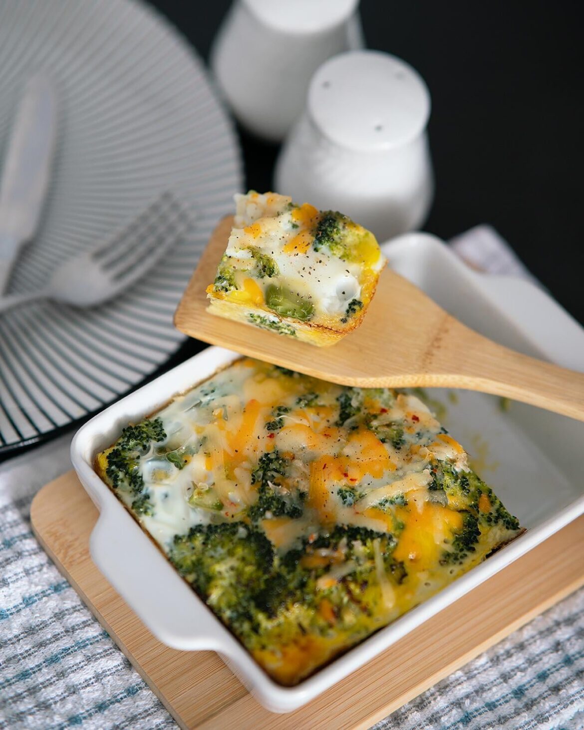 I made Broccoli Cheese Casserole for breakfast today🥦