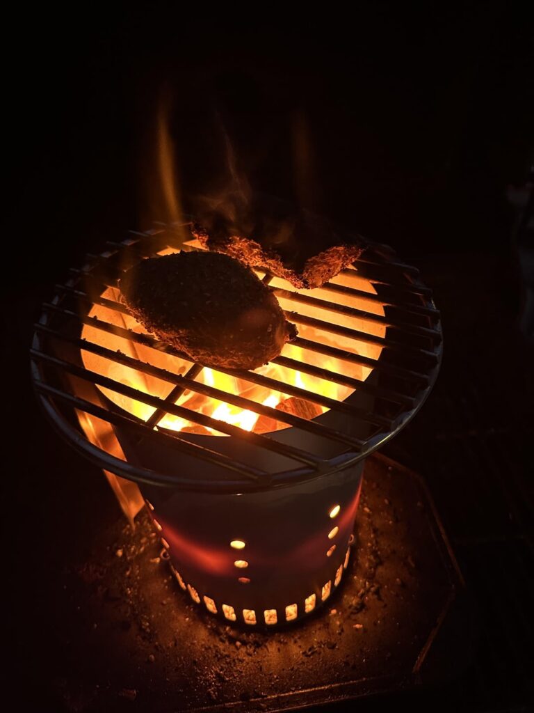 Did a pretty nice Top Sirloin for dinner.