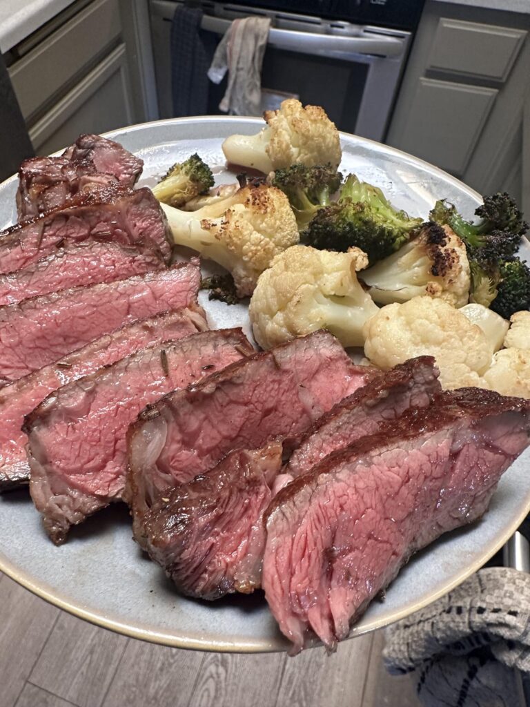 My last two rib eye attempts