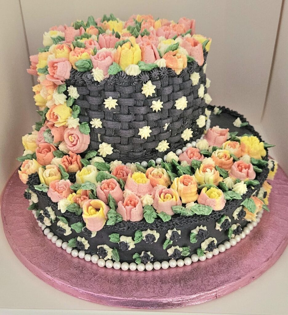 Cake for my grandmother's 90th birthday