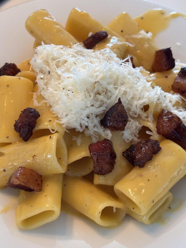 Rigatoni Carbonara