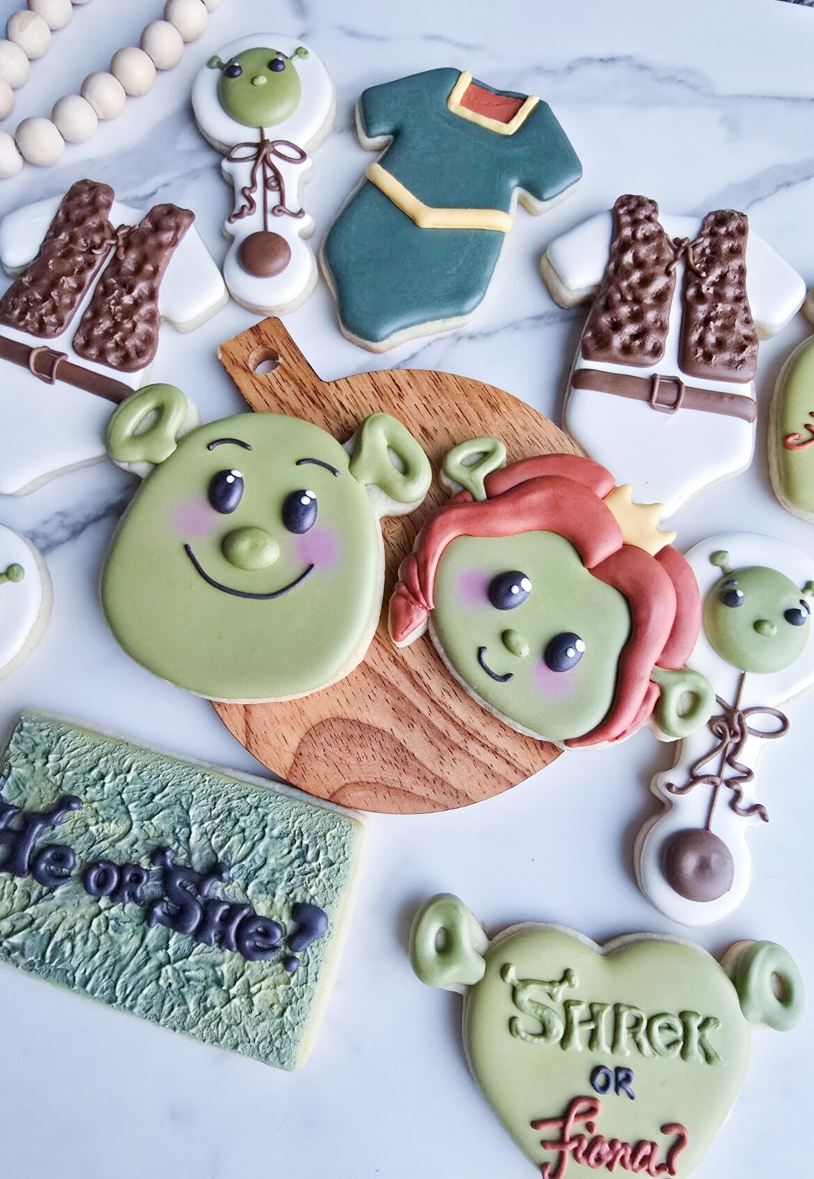 Guys. I made Shrek Cookies and I just love them! 😍