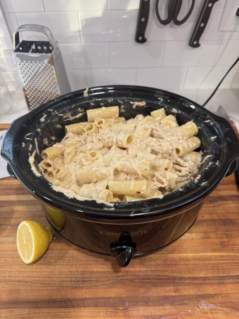 I made that Olive Garden Chicken Pasta tonight