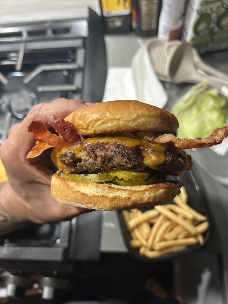 Applebees Bacon Burger