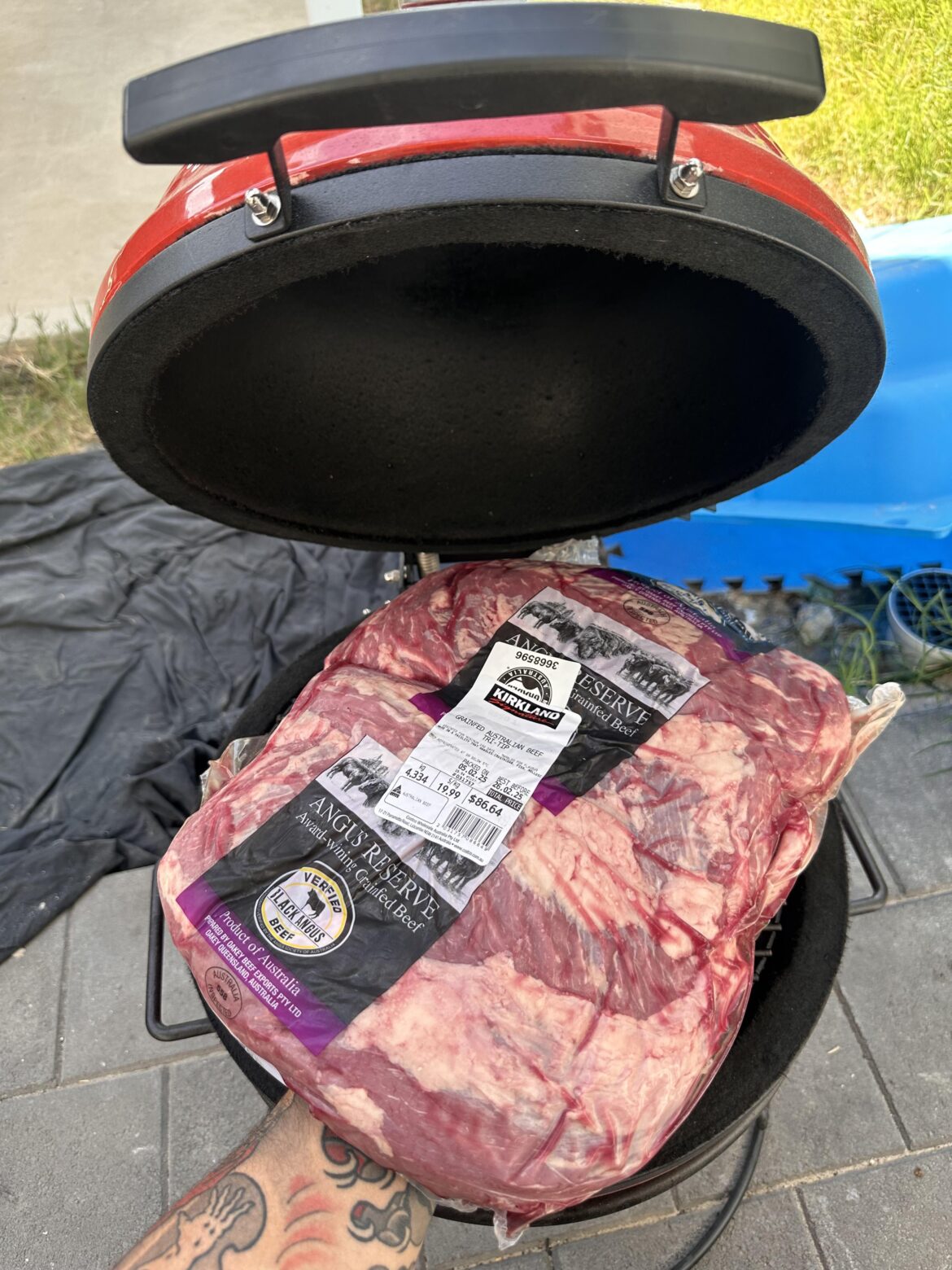 Can I cut my tri tip?