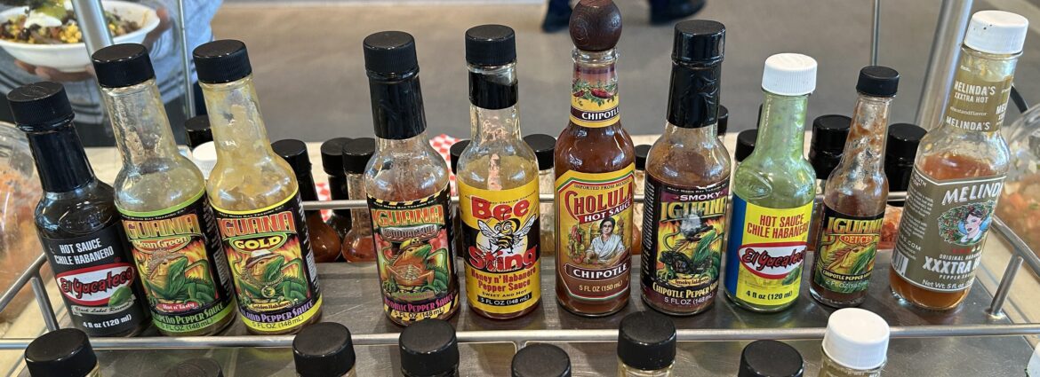 Ranking the Hot Sauces on my Cruise, Best on the Right