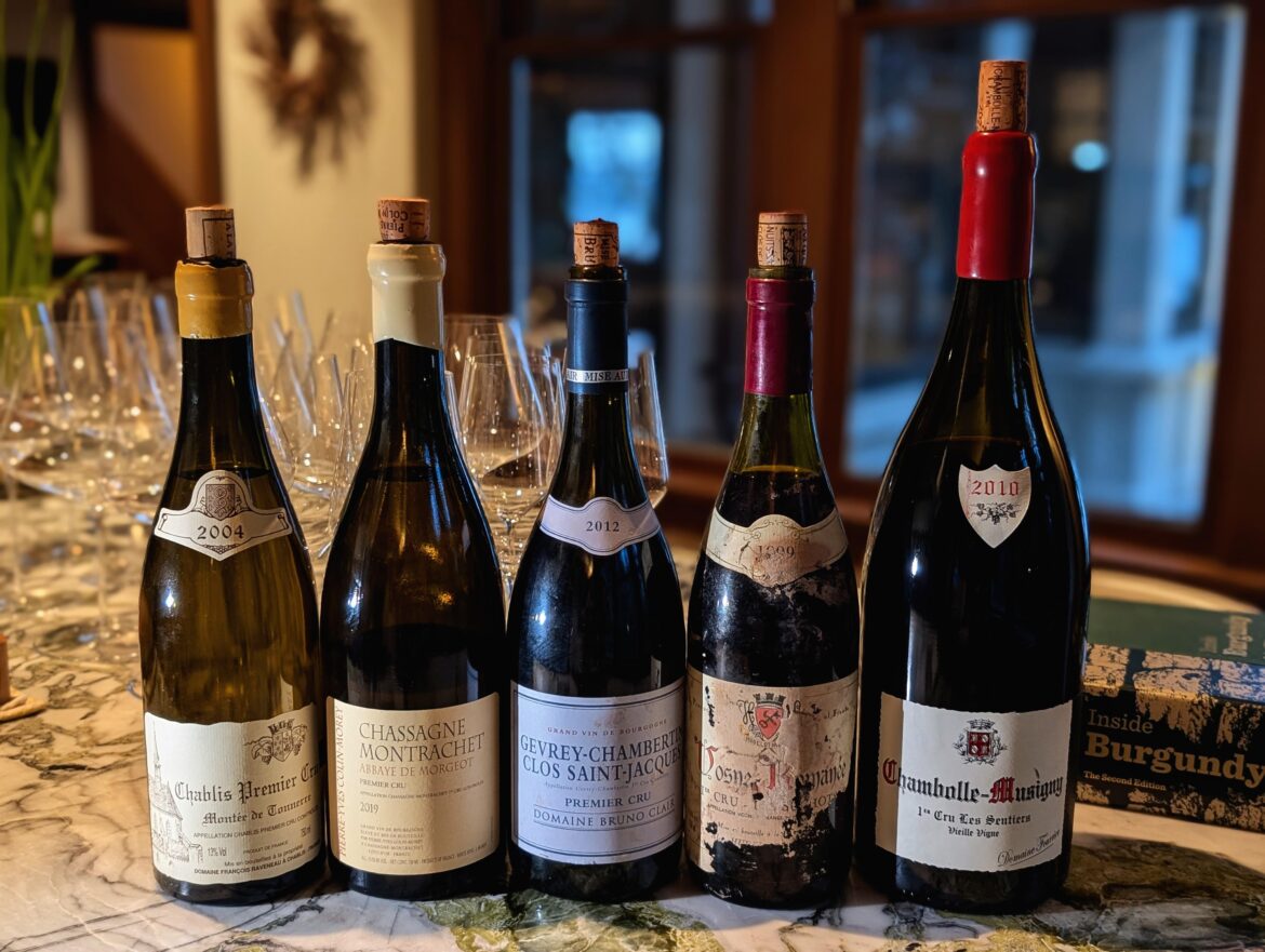 Burgundy lineup for the ages