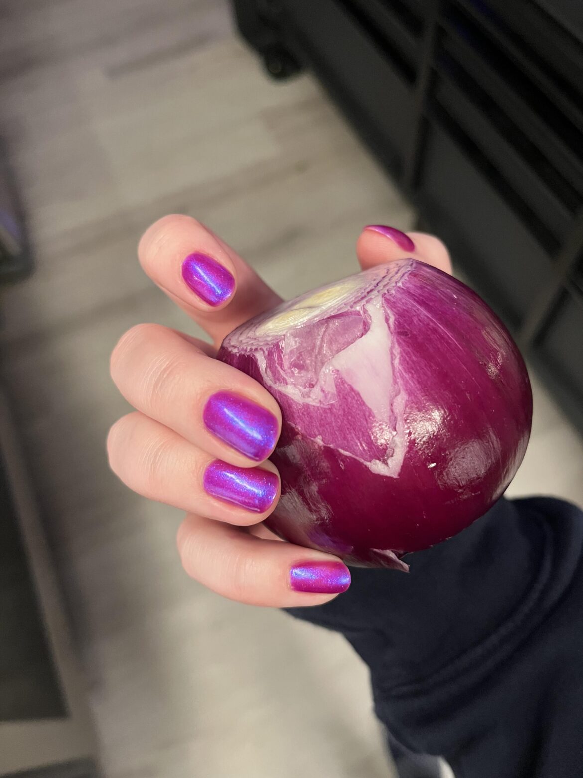 Onions are also great for color.