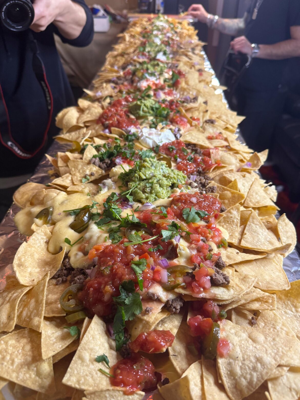 Bar Covered in Nachos