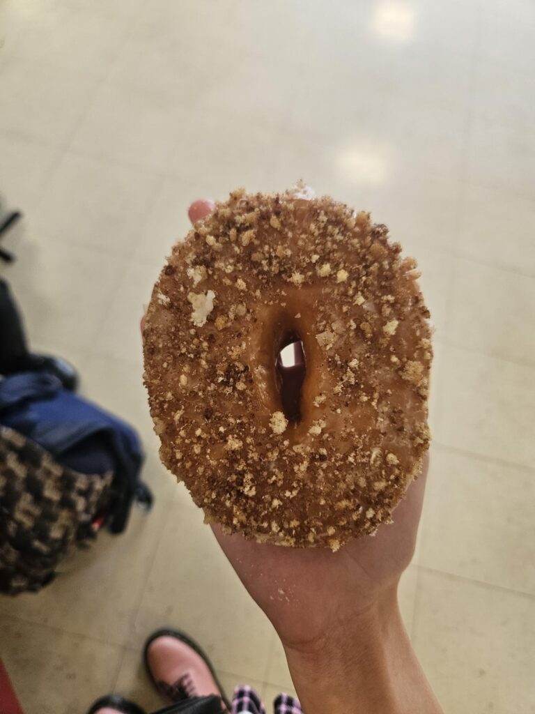 Cinnamon donut calories?